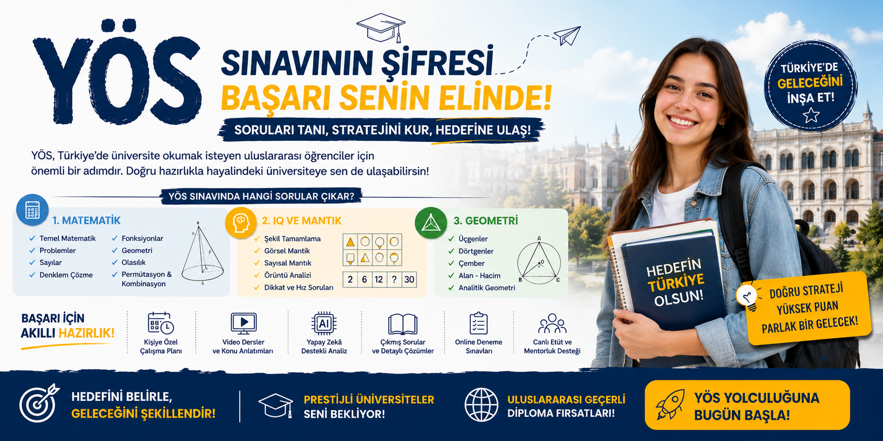 YÖS Sınavında Hangi Sorular Çıkıyor? İşte Kazandıran Stratejiler!