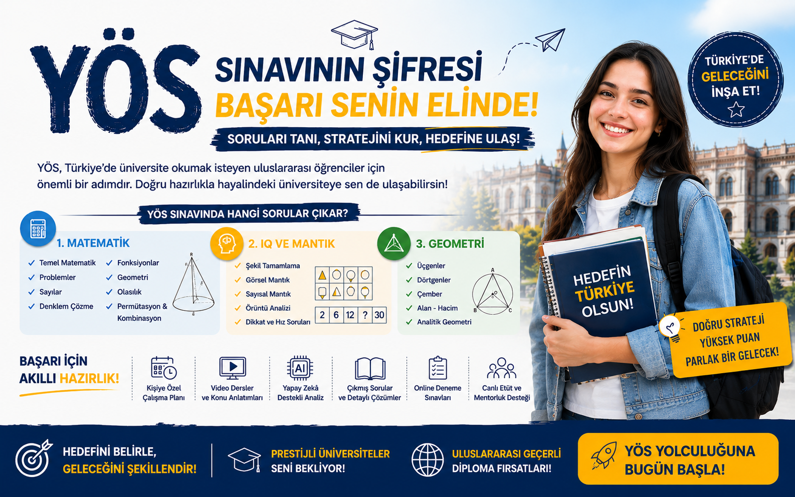 YÖS Sınavında Hangi Sorular Çıkıyor? İşte Kazandıran Stratejiler!