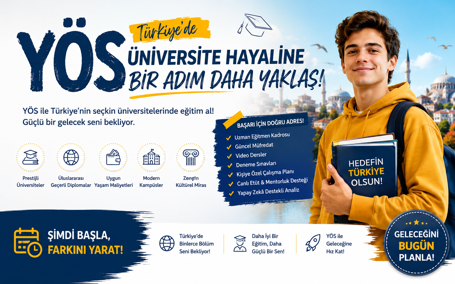 YÖS ile Türkiye’de Üniversite Hayaline Bir Adım Daha Yaklaş!